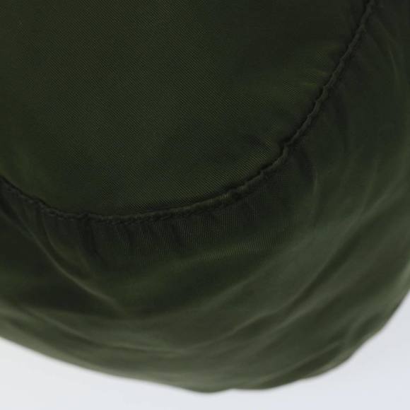 PRADA Shoulder Bag Nylon Khaki Auth 62076 - Picture 15 of 16